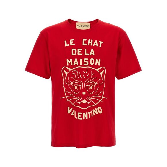 Valentino Garavani Men Valentino Garavani 'Le Chat De La Maison' T-Shirt